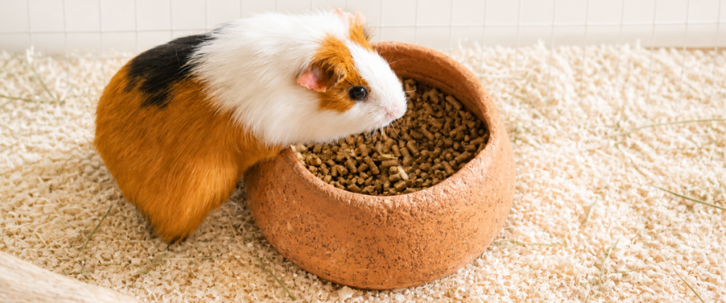 Hamster streckt sich über futternapf, Allergie bei Hund und Katze in Frechen bei Köln abklären lassen